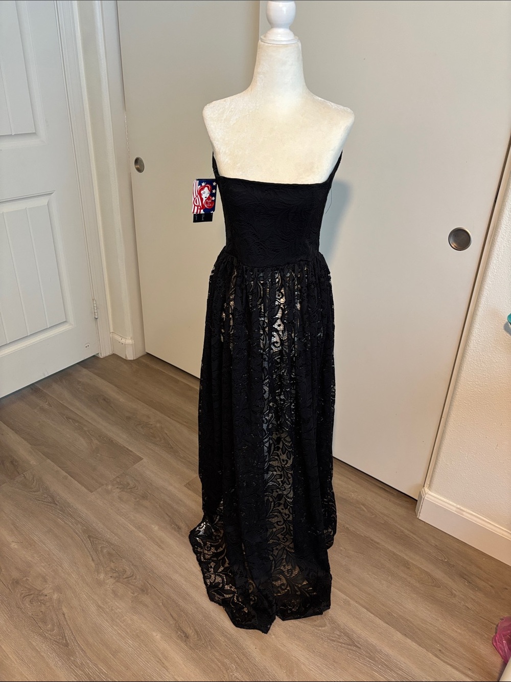 Gothic Coture Corset Lace Dress